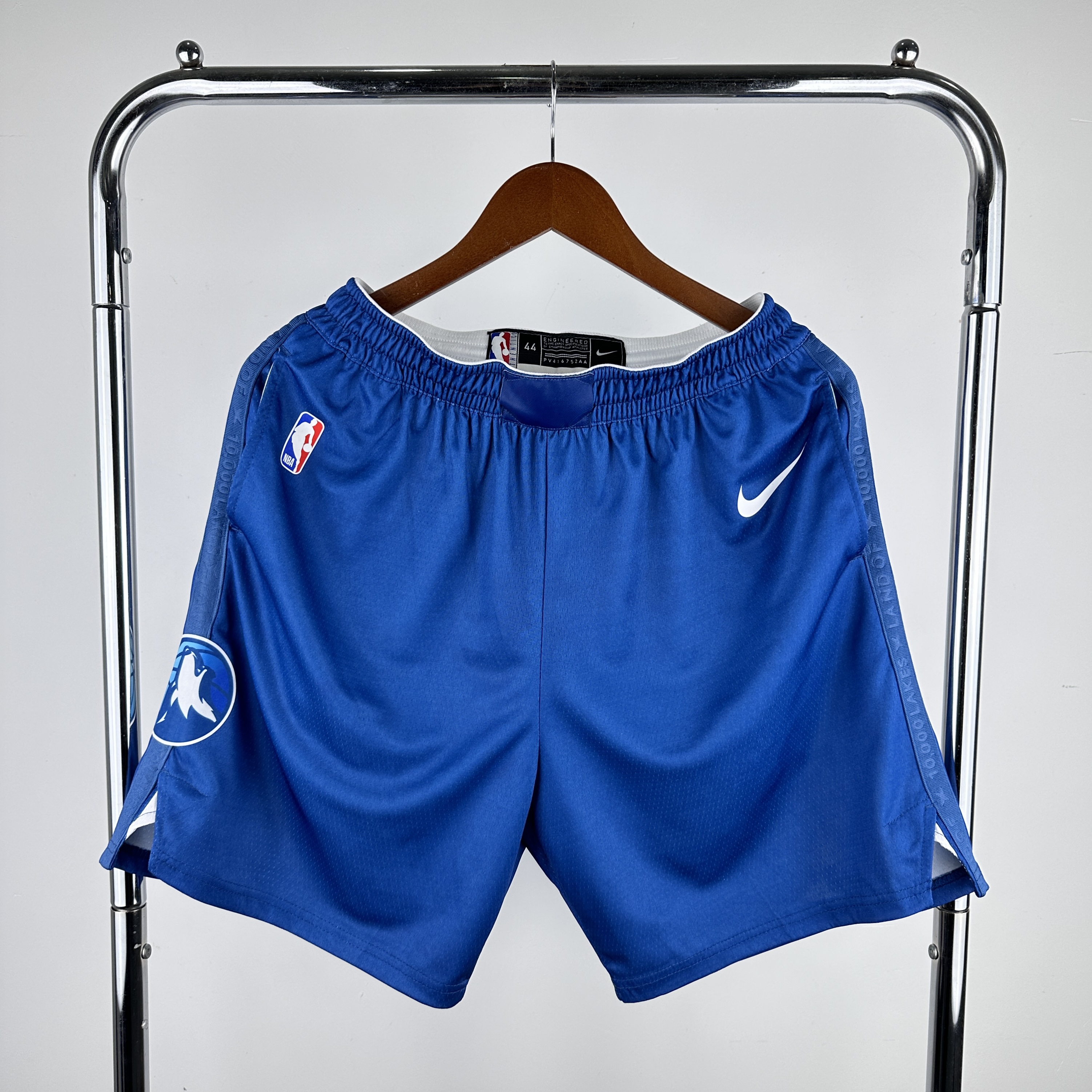 2024 Men NBA Minnesota Timberwolves Blue shorts 709